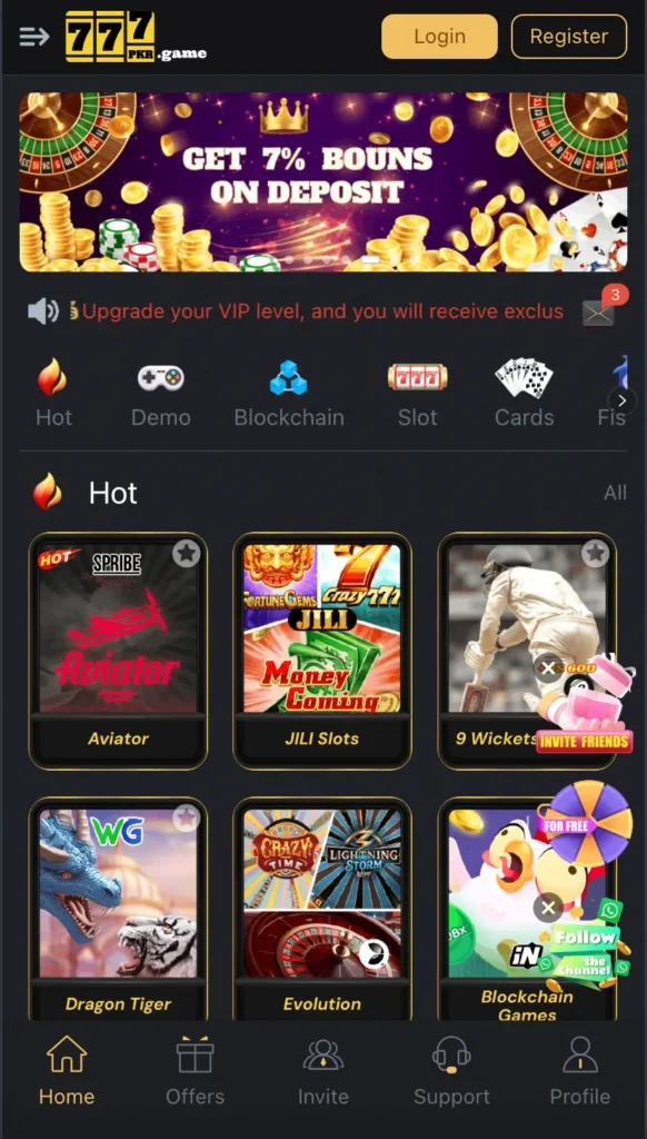 777pkr game